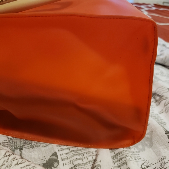 MICHAEL KORS HAMILTON Jelly Orange Tote - Picture 9 of 11